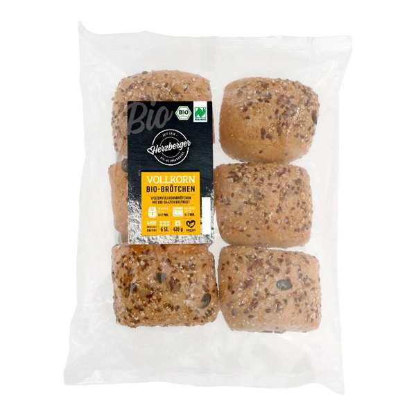 Produktfoto zu Vollkornbrötchen (6er Beutel Aufbackware) 420g