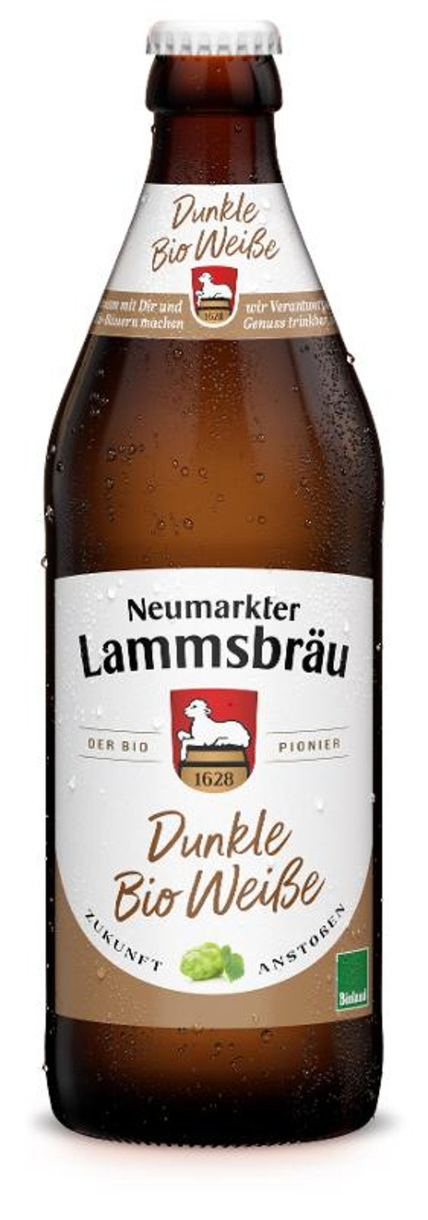 Produktfoto zu Lammsbräu Dunkle Weiße (dunkles Hefeweizen) 0,5l