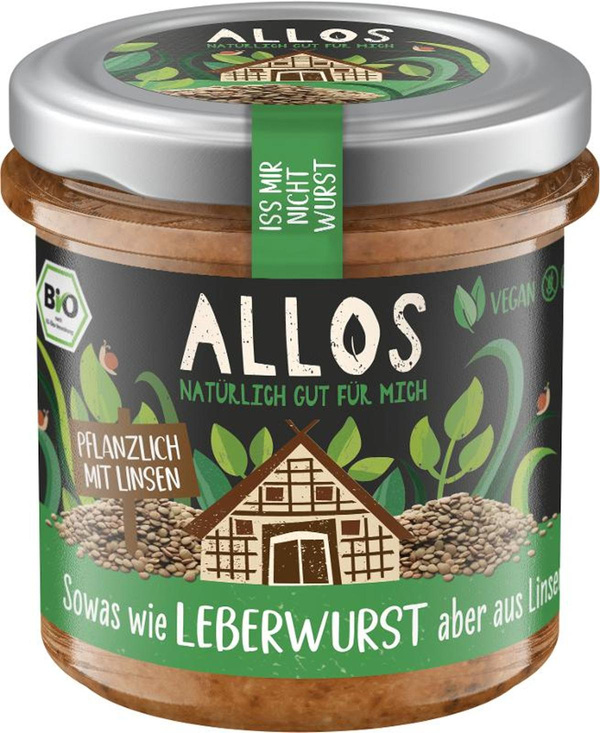 Produktfoto zu Iss mir nicht Wurst Leberwurst, vegan