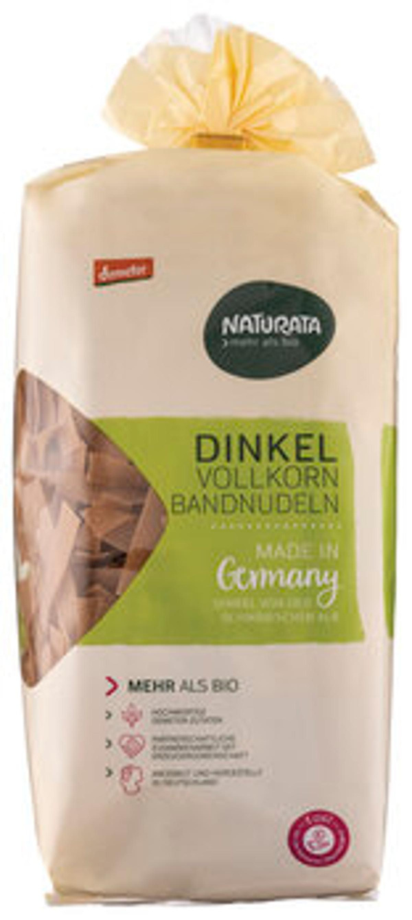 Produktfoto zu Dinkel-Vollkorn-Bandnudeln 500g