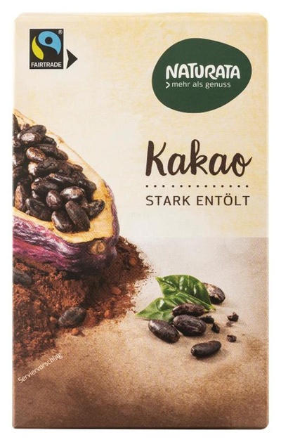 Produktfoto zu Kakaopulver, stark entölt 10-12 %, 125g