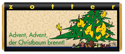 Produktfoto zu Advent, Advent der Christbaum brennt - Gebrannte Mandeln 70g