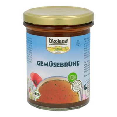 Produktfoto zu Gemüsebrühe, vegan (Glas)