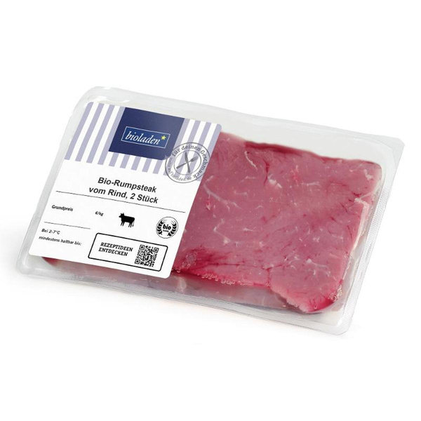 Produktfoto zu Rumpsteak vom Rind, 2 Stück ca. 350g