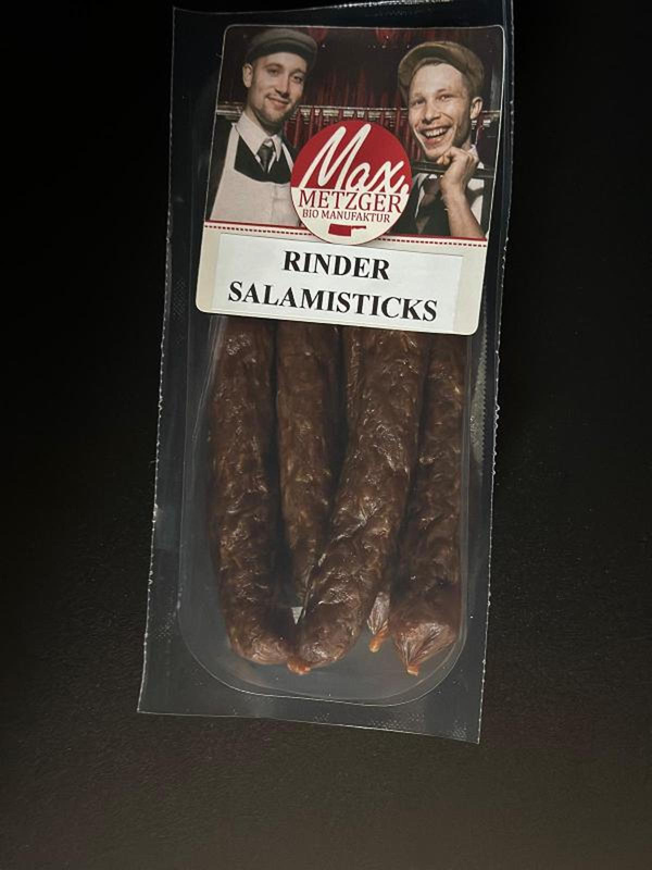 Produktfoto zu Rinder Salamisticks 70g metzger Max