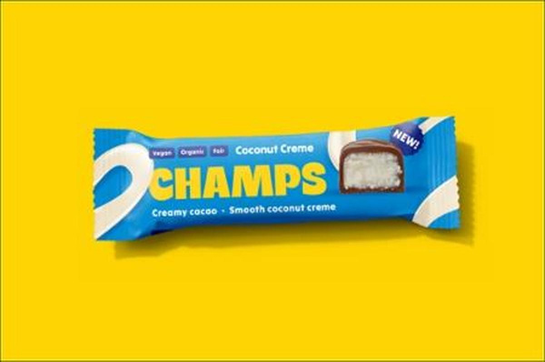 Produktfoto zu Coconut Creme Riegel - Champs Kokosriegel, vegan