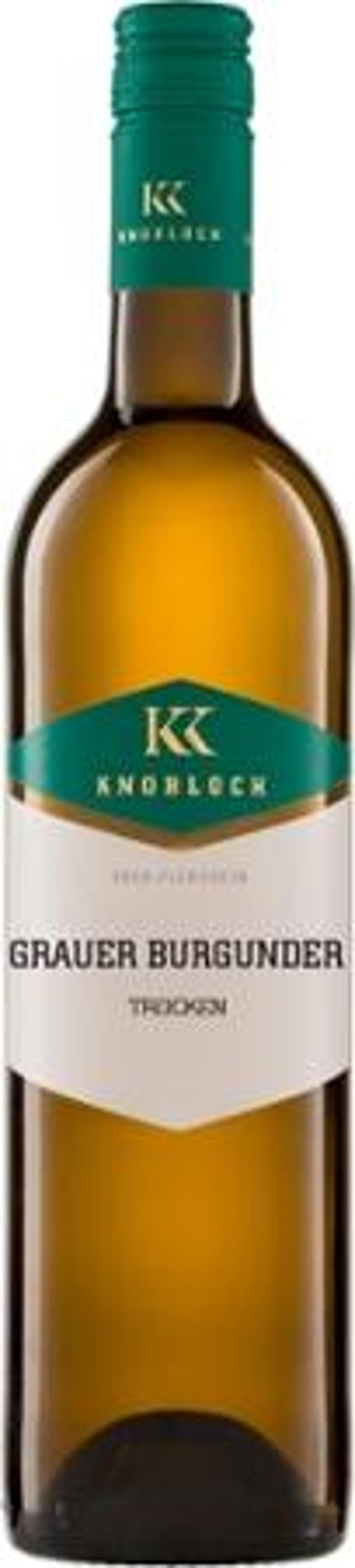 Produktfoto zu Grauburgunder GUTSWEIN QW Rheinhessen Knobloch