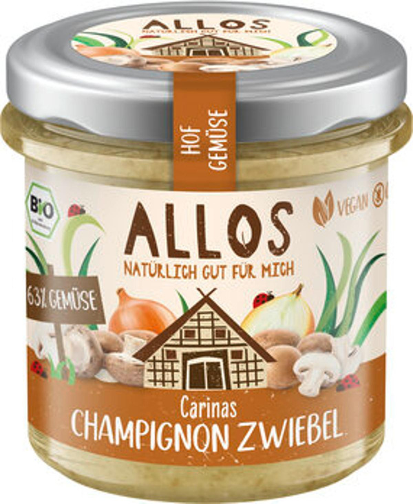 Produktfoto zu Hofgemüse Champignon Zwiebel 135g
