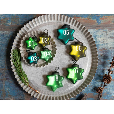 Produktfoto zu Mini Stern 5cm 08 hellgrün