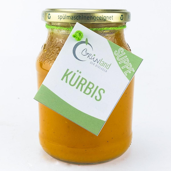 Produktfoto zu Kürbissuppe Grünland Hausgemacht 450ml