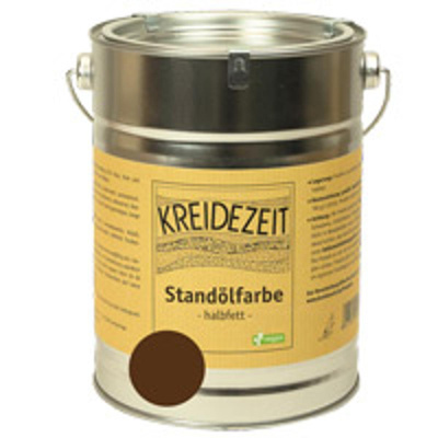 Produktfoto zu Standölfarbe halbfett 2,5l -braun-