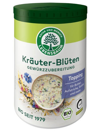 Produktfoto zu Kräuter Blüten Dose Topping 25g