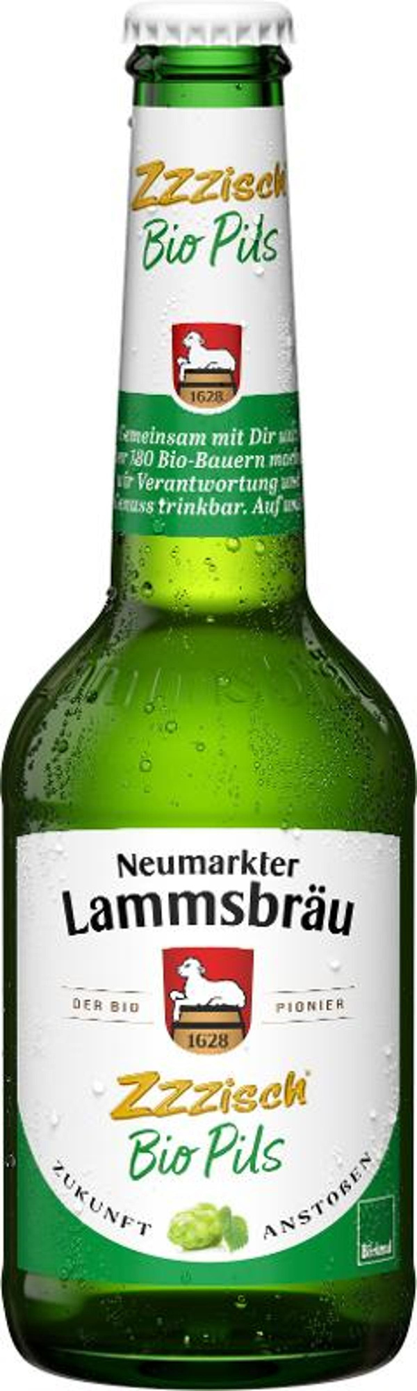 Produktfoto zu Lammsbräu Edel-Pils Zzzisch!10x 0,33l