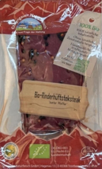 Produktfoto zu Rinderhüftsteak bunter Pfeffer ca350g