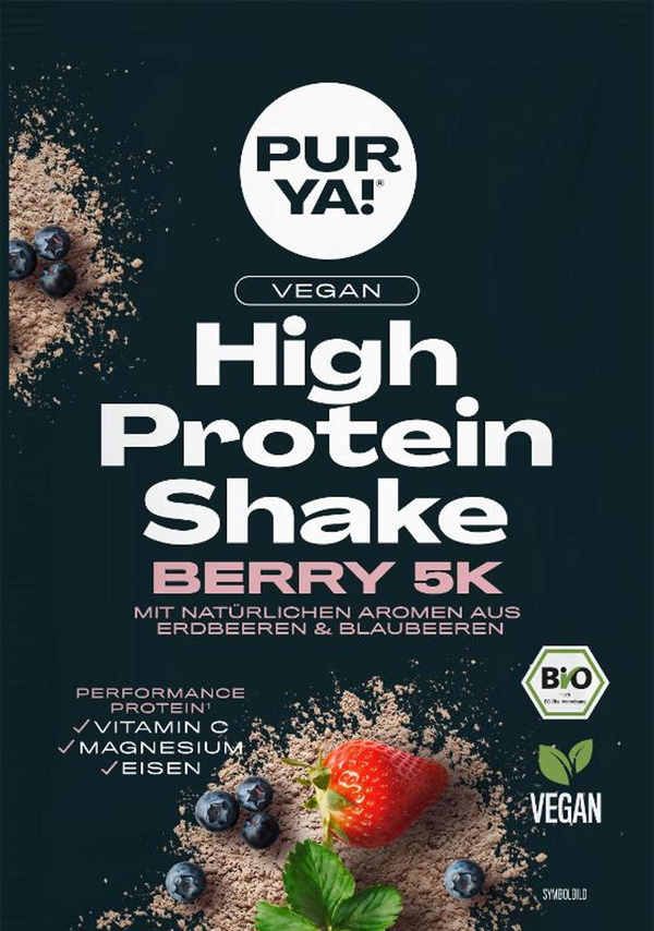 Produktfoto zu High Protein Shake, Berry 5K, Pulver (Sachet) 30g