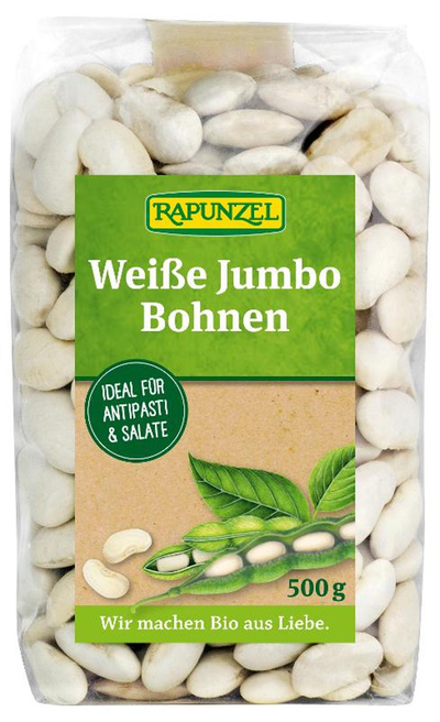 Produktfoto zu Jumbo-Bohnen weiß 500g