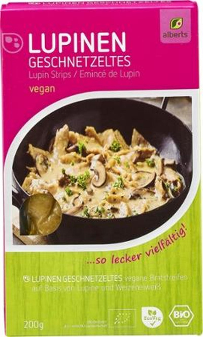 Produktfoto zu Lupinen Geschnetzeltes (2 x 100g)