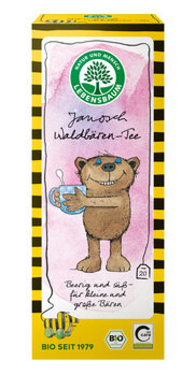 Produktfoto zu Janosch Waldbärentee (Aufgussbeutel … 2 g) 40g