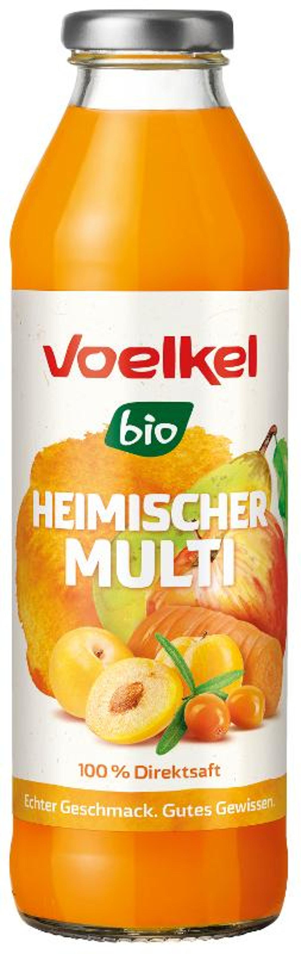 Produktfoto zu Heimischer Multi Birne Mirabellen Saft