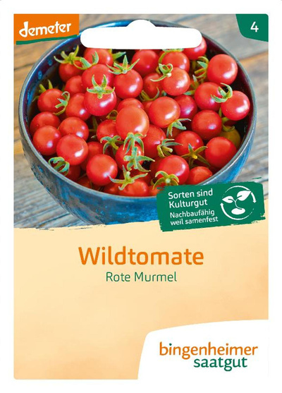 Produktfoto zu Saatgut Wildtomate Rote Murmel