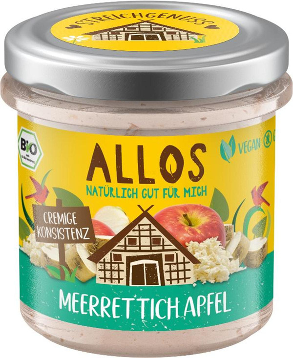 Produktfoto zu Streichgenuss Meerrettich Apfel, Brotaufstrich