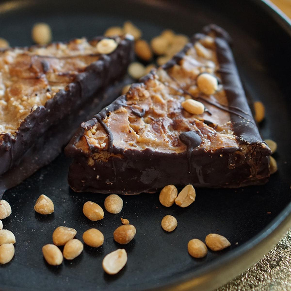 Produktfoto zu Nussecke Erdnuss Salz Karamell