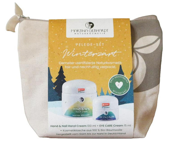 Produktfoto zu Geschenkset Winterzart mit Kosmetiktasche