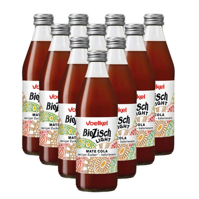 Produktfoto zu BioZisch Leicht Mate Cola 10x0,33l