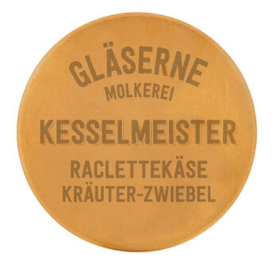 Produktfoto zu Kesselmeister Raclettekäse Kräuter-Zwiebel