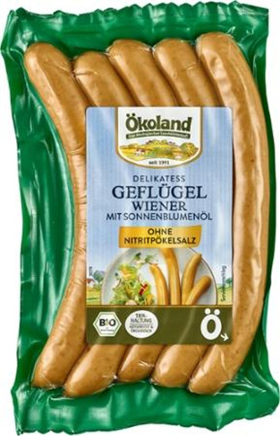 Produktfoto zu Delikatess Geflügel Wiener (5St.) 200g