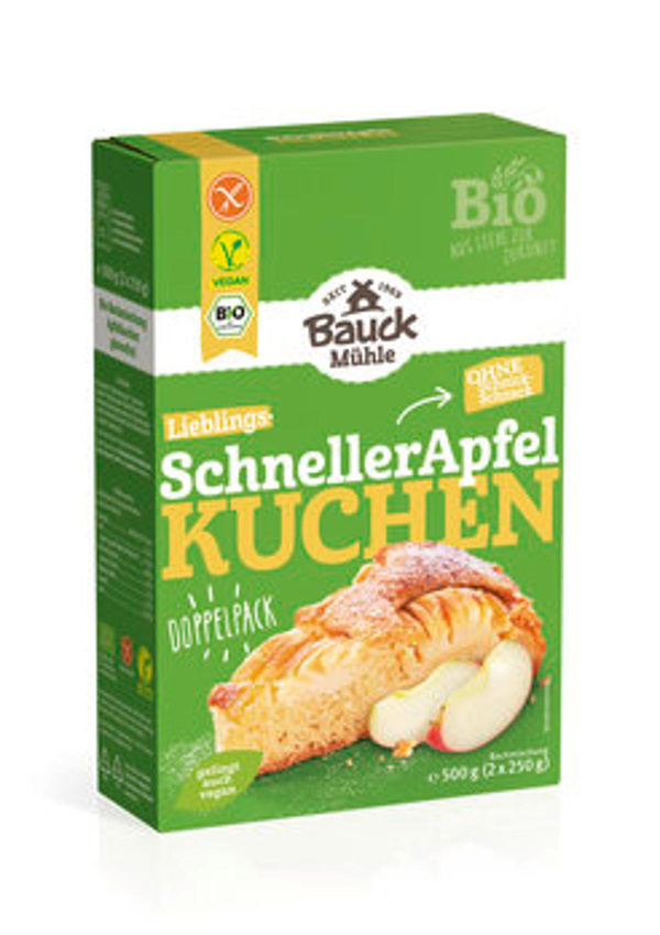 Produktfoto zu Der schnelle Apfelkuchen - Backmischung (2x250g)