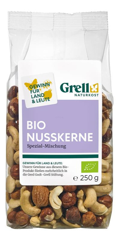 Produktfoto zu Nußkernmischung Spezial Mischung 250g