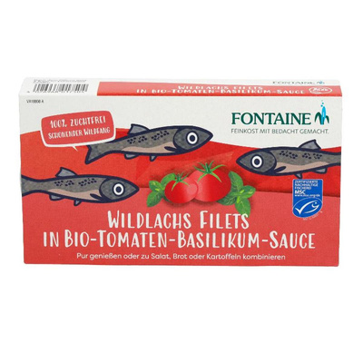 Produktfoto zu Wildlachsfilet Tom Basilikum