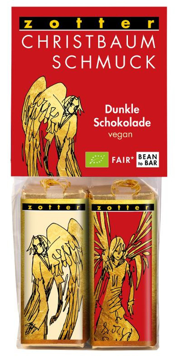 Produktfoto zu Nashis Christbaumschmuck - Variation Dunkle Schokolade