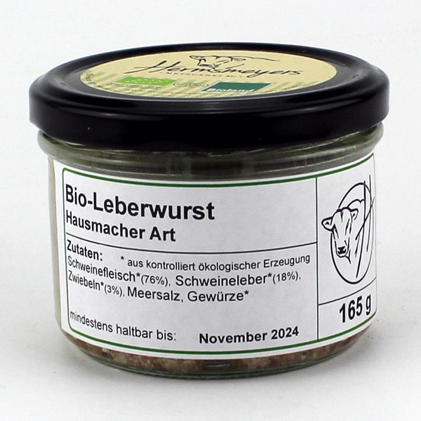 Produktfoto zu Leberwurst Hausmacher Art 165g