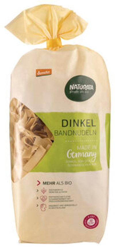 Produktfoto zu Dinkel-Bandnudeln gewalzt 500g