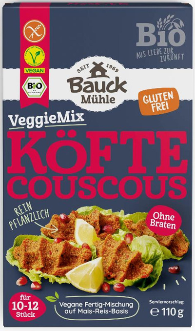 Produktfoto zu VeggieMix Köfte Couscous, Fertigmischung
