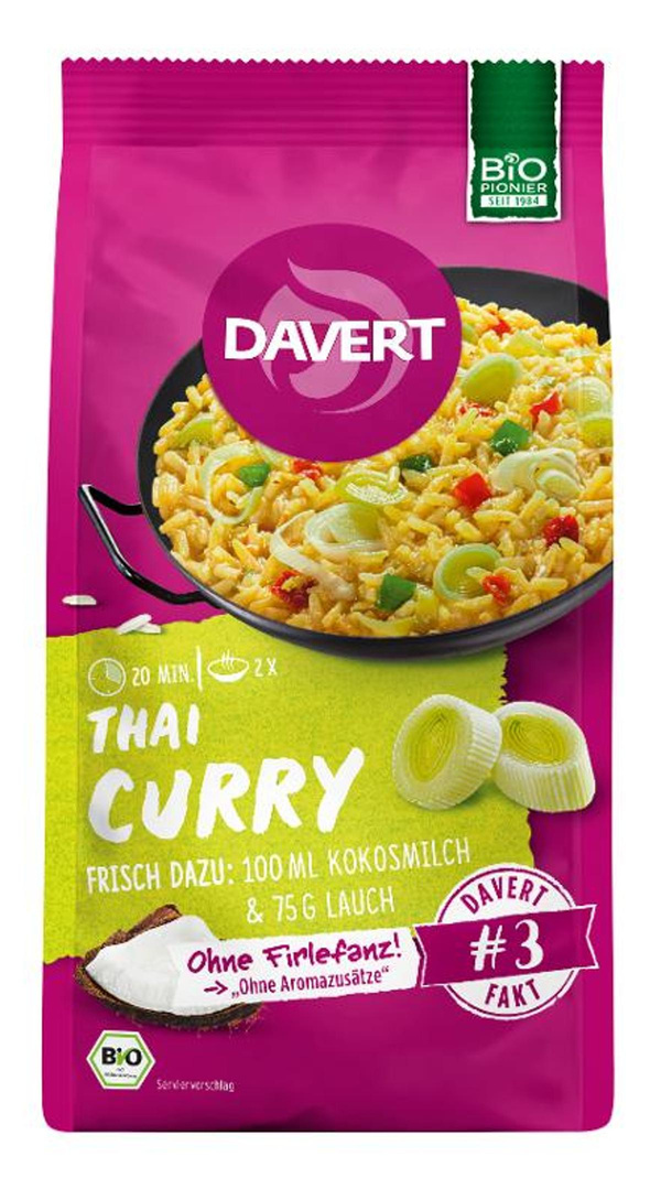 Produktfoto zu Thai Curry, mit Kokos -vegan- 170g