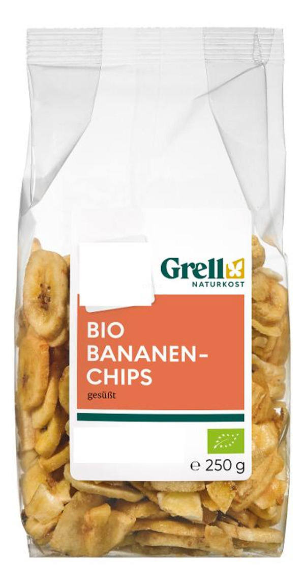 Produktfoto zu Bananenchips gesüßt 250g