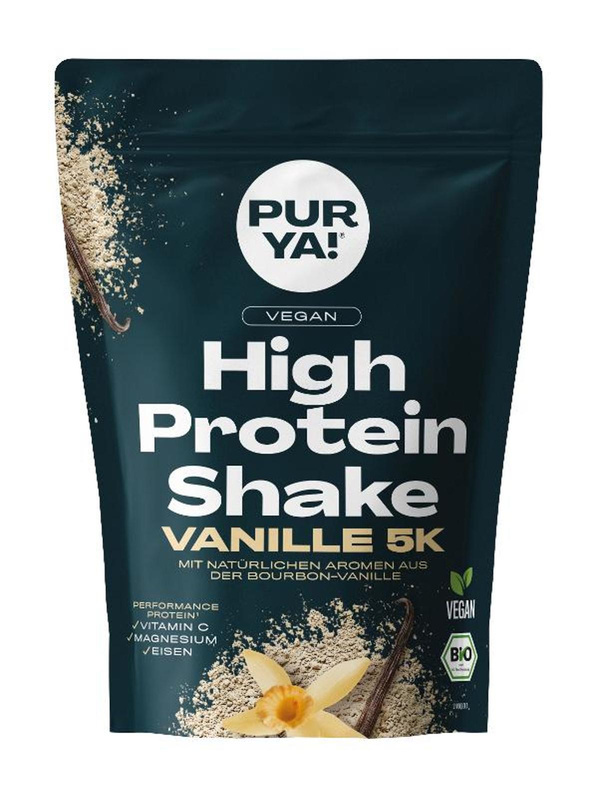 Produktfoto zu High Protein Shake, Vanille 5K, Pulver 300g