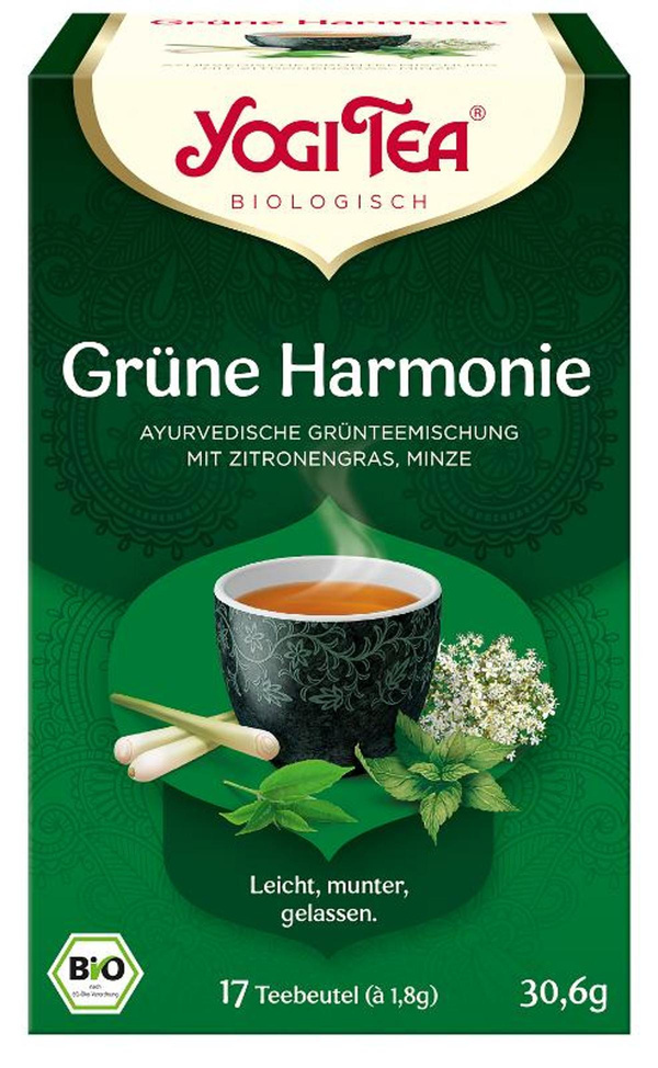 Produktfoto zu YOGI TEA Grüne Harmonie (Btl je 1,8 g) 34g