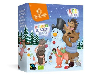 Produktfoto zu Adventskalender Schoko Landgarten