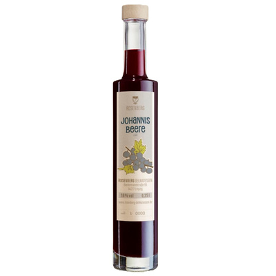 Produktfoto zu Rosenberg Likör Schwarze Johannisbeere 350ml