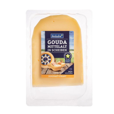 Produktfoto zu Gouda mittelalt_pikant - Scheiben