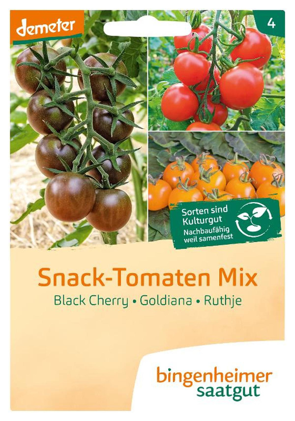 Produktfoto zu Saatgut Snack-Tomaten Mix, BING