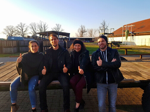 Grünland Bio Lieferant Darum Bio Familienbild