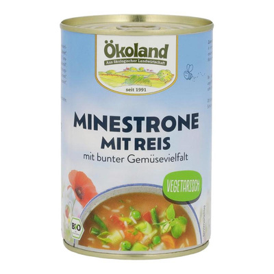 Produktfoto zu Minestrone mit Reis (Dose)400g