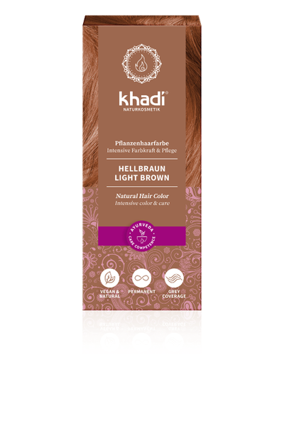 Produktfoto zu Haarfarbe Hellbraun 100g