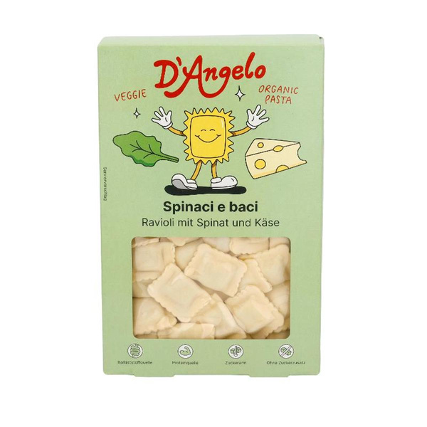 Produktfoto zu Ravioli Käse Spinat 250g