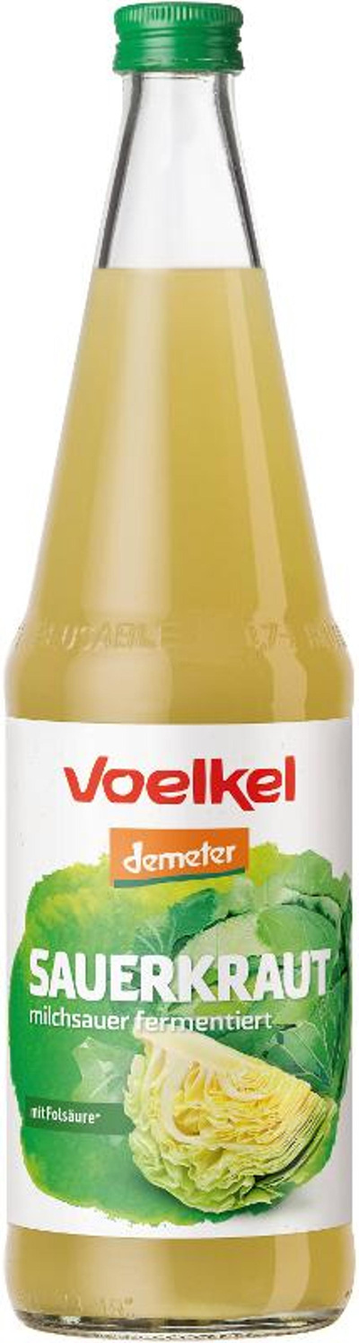 Produktfoto zu Sauerkrautsaft - milchsauer vergoren, 0,7l